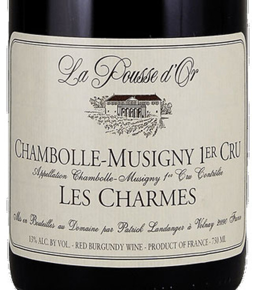 Pousse d'Or Chambolle-Musigny 1er cru Les Charmes 2018