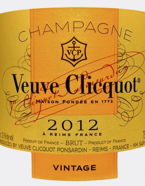 Veuve Clicquot Brut Champagne 2012