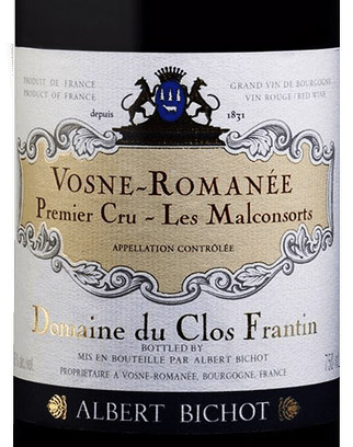 Clos Frantin (Bichot) Vosne-Romanée 1er cru Malconsorts 2019