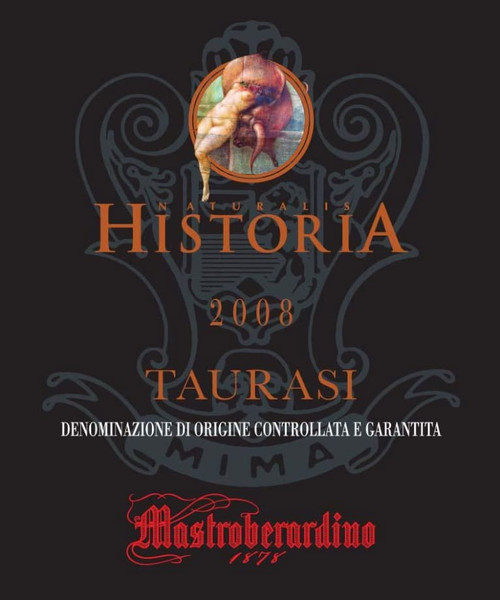 Mastroberardino Taurasi Naturalis Historia 2008