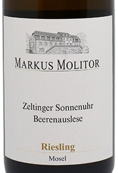 Molitor/Markus Riesling Beerenauslese* Zeltinger Sonnenuhr Gold 2018 375ml