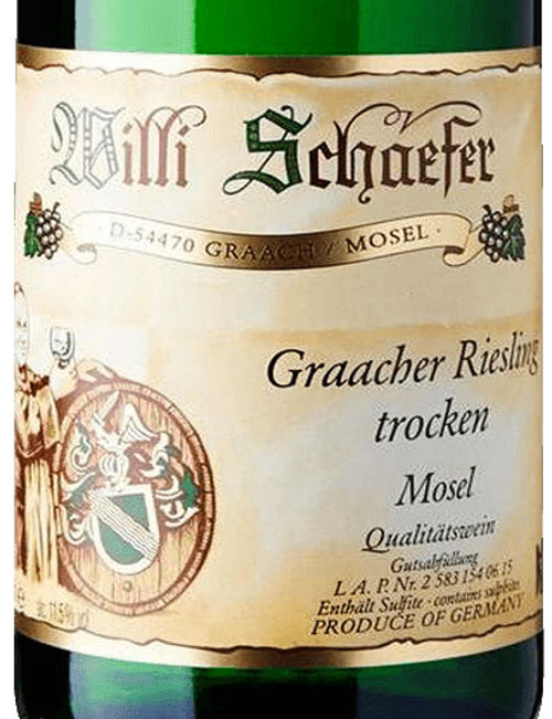 Schaefer/Willi Riesling Graacher Trocken 2020