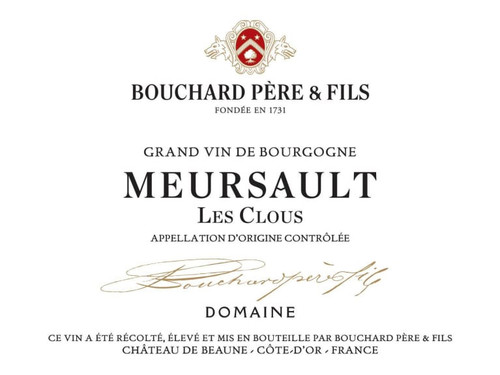 Bouchard Meursault Les Clous 2017