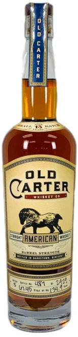 Old Carter Straight American Whiskey Barrel Strength Batch #5