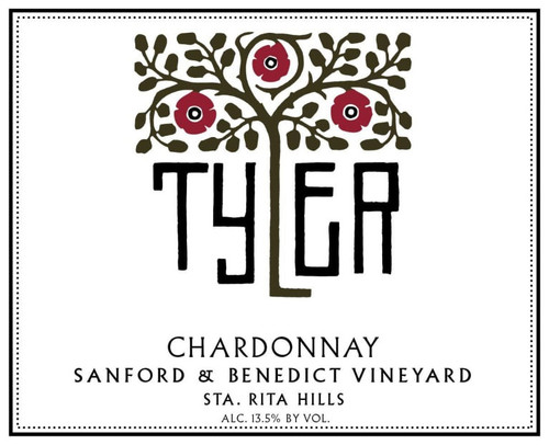 Tyler Chardonnay Sta. Rita Hills Sanford & Benedict Vineyard 2018