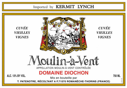 Diochon Moulin-à-Vent Vieilles Vignes 2018