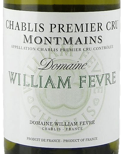Fèvre/William Chablis 1er cru Montmains 2019