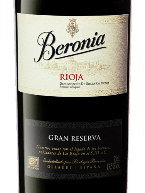 Beronia Rioja Gran Reserva 2011