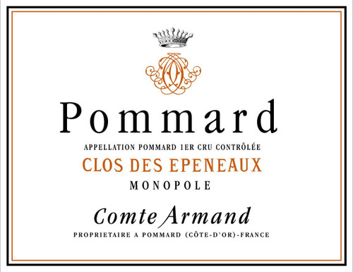 Comte Armand Pommard 1er cru Clos des Epeneaux 2019