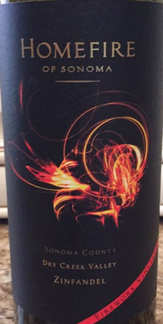 Homefire Zinfandel Dry Creek Valley Firework Vineyard 2018