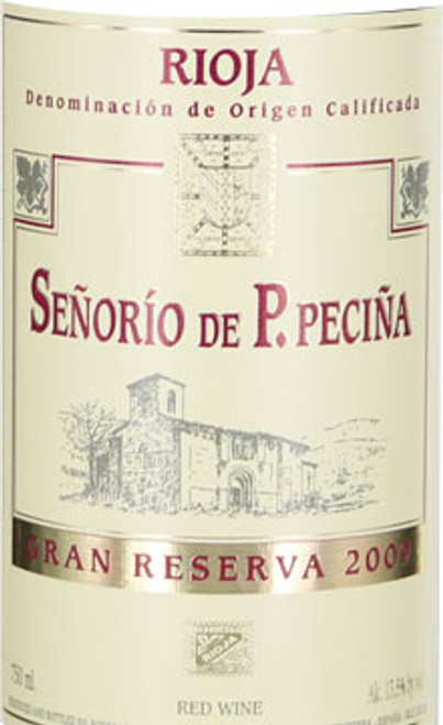 Señorio de P. Pecina Rioja Gran Reserva 2009