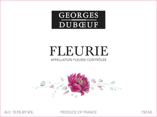 Duboeuf/Georges Fleurie "Flower Label" 2019