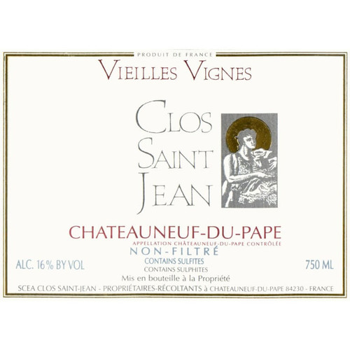 Clos Saint-Jean Châteauneuf-du-Pape Vieilles Vignes 2019 1.5L