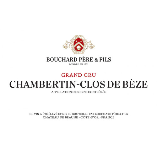 Bouchard Chambertin-Clos de Bèze Grand Cru 2019