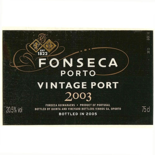 Fonseca Vintage Port 2003