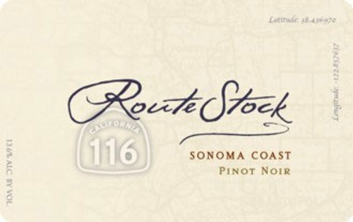 RouteStock Pinot Noir Sonoma Coast 2019