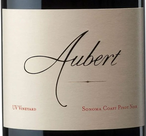 Aubert Pinot Noir Sonoma Coast UV Vineyard 2019