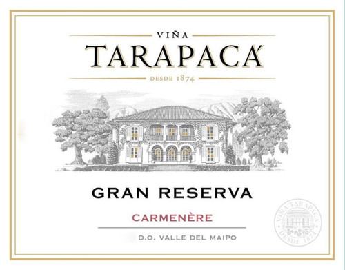 Tarapacá Carmenère Maipo Valley Gran Reserva 2019