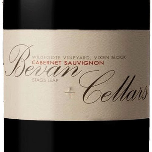 Bevan Cabernet Sauvignon Stags Leap Wildfoote Vineyard 2017
