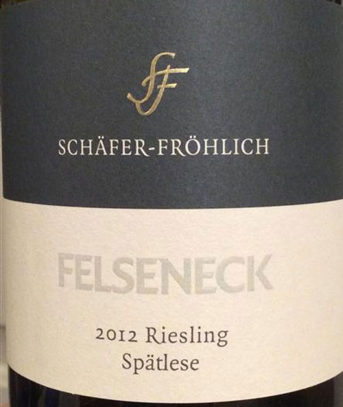 Schäfer-Fröhlich Riesling Spätlese Bockenauer Felseneck 2012