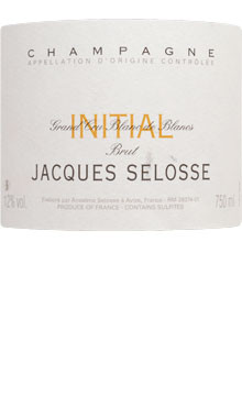 Selosse Brut Blanc de Blancs Champagne Initial NV - Woodland Hills