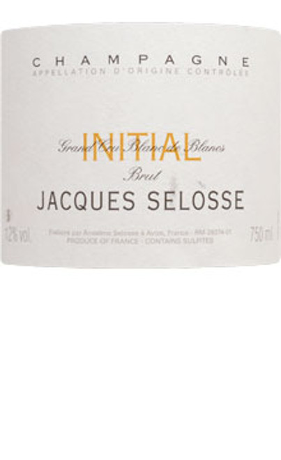 Selosse Brut Blanc de Blancs Champagne Version Initial NV