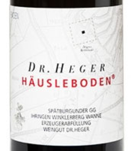 Dr. Heger Spätburgunder Winklerberg Häusleboden GG 2019