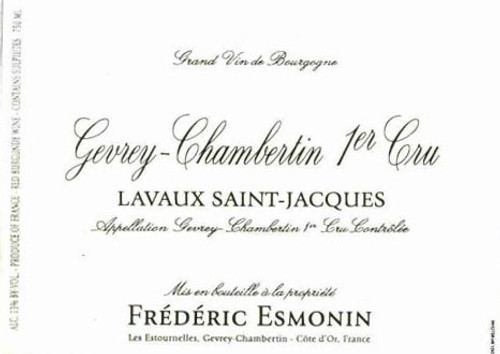 Esmonin/Frédéric Gevrey-Chambertin 1er cru Lavaux St.-Jacques 2019 1.5L