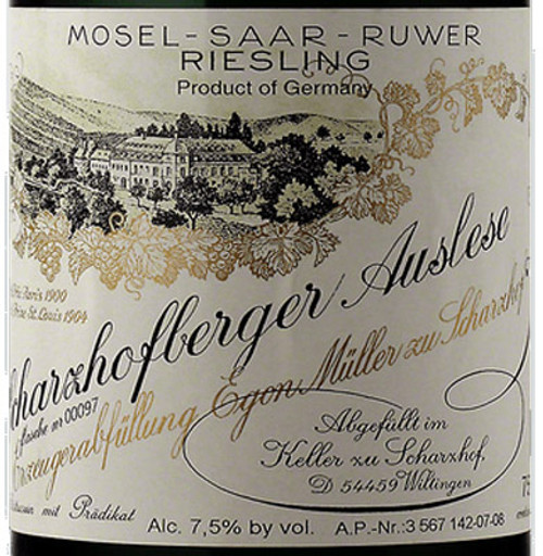 Müller/Egon Riesling Auslese Scharzhofberger 2019