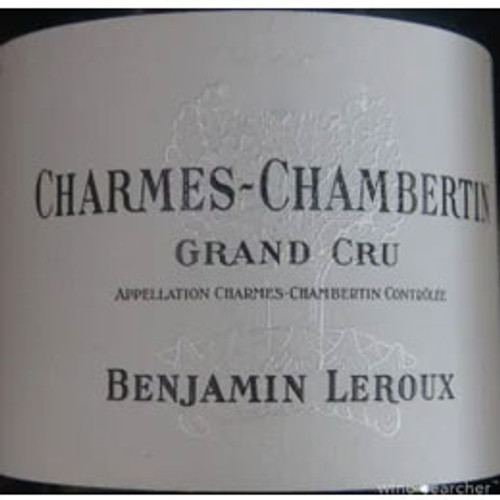 Leroux/Benjamin Charmes-Chambertin Grand Cru 2020
