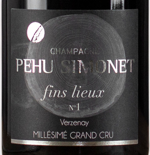 Pehu-Simonet Extra Brut Champagne Fins Lieux #1 Verzenay 2014