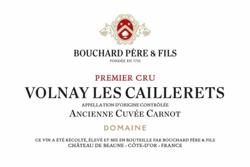 Bouchard Volnay 1er cru Caillerets Ancienne Cuvée Carnot 2020