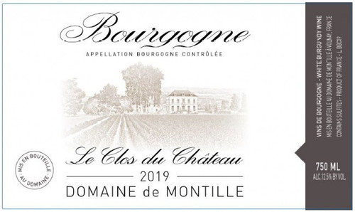 De Montille Bourgogne Blanc Clos du Château 2019