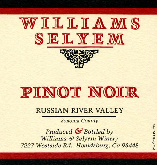 Williams-Selyem Pinot Noir Russian River Valley 2020