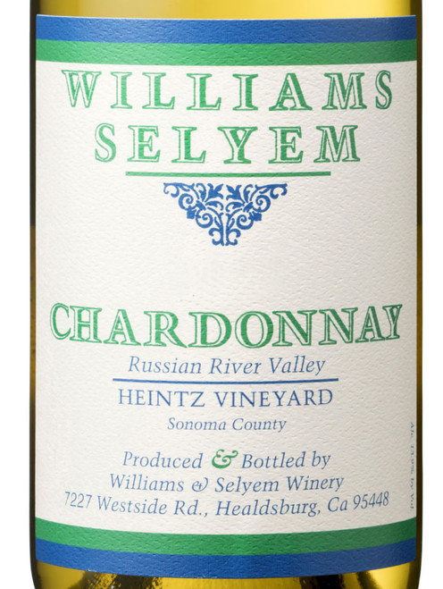 Williams-Selyem Chardonnay Russian River Valley Heintz Vineyard 2020