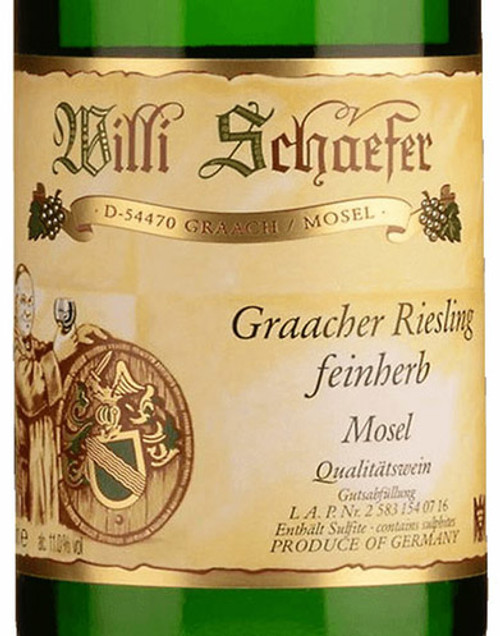 Schaefer/Willi Riesling Graacher Feinherb 2021