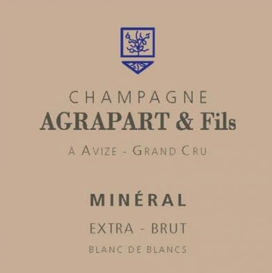 Agrapart Extra Brut Blanc de Blancs Champagne "Minéral" 2015