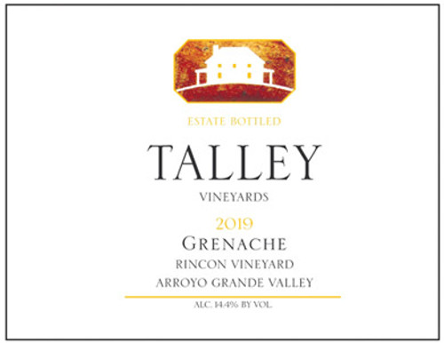 Talley Grenache Arroyo Grande Valley Rincon Vineyard 2019