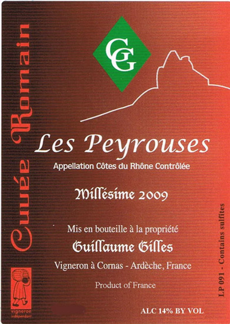 Gilles/Guillaume Les Peyrouses Côtes du Rhone 2019 1.5L