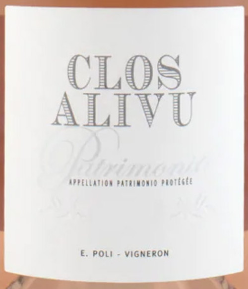 Clos Alivu Patrimonio Rosé (Corsica) 2021