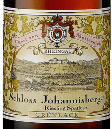 Schloss Johannisberg Riesling Spätlese Grünlack 2021 375ml