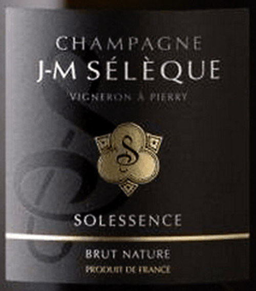 J-M Sélèque Brut Nature Champagne Solessence (2016) NV