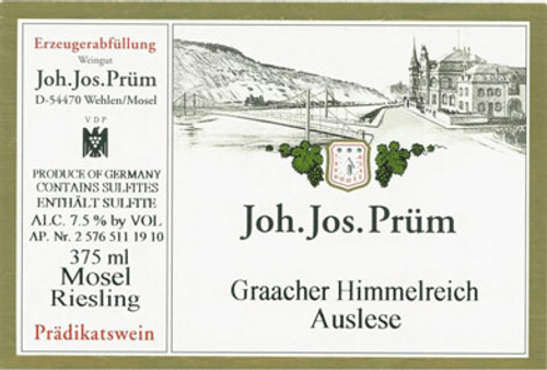 Prüm/JJ Riesling Gold Cap Auslese Graacher Himmelreich 2012 375ml