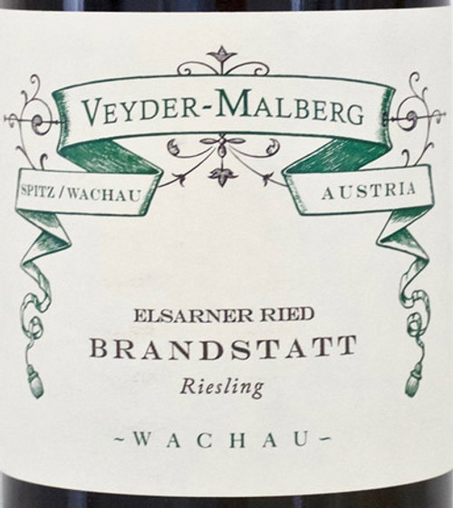 Veyder-Malberg Riesling Elsarner Ried Brandstatt 2019