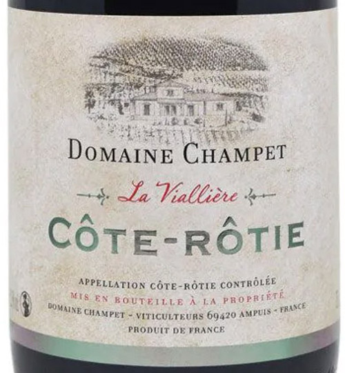 Champet Côte-Rôtie La Viallière 2020
