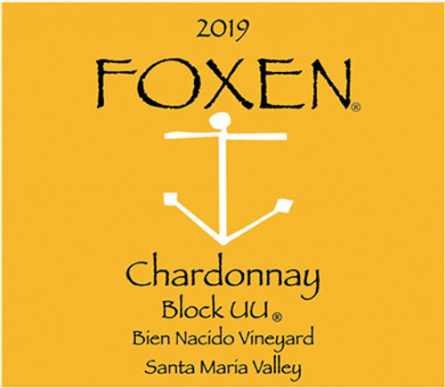 Foxen Chardonnay Santa Maria Valley Bien Nacido Block UU 2019