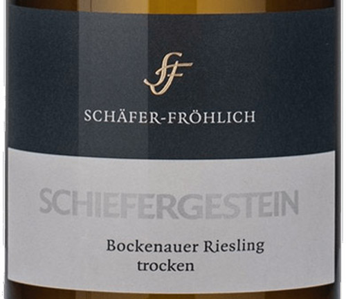 Schäfer-Fröhlich Riesling Bockenauer 'Schiefergestein' Trocken 2021