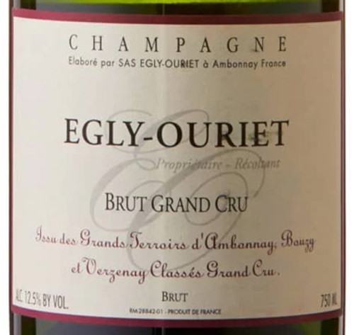 Egly-Ouriet Brut Champagne Millésimé Grand Cru 2013