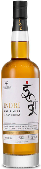 Indri Trini-The Three Wood Single Malt Indian Whisky - Woodland