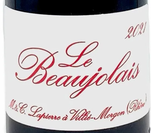 Lapierre 'Le Beaujolais' 2021